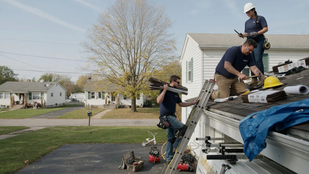 Local Roofing Contractors in Bridgeport, MI near me